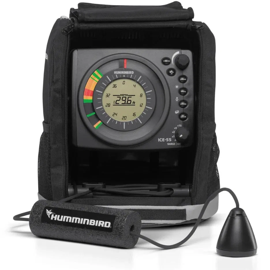 407040-1 – HUMMINBIRD Fish Finder, Use To Find Fish And Features 6-Color Fiber Optic Display Indicates Lake Bottom An...